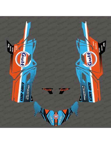 Kit décoration Gulf Edition - Idgrafix - Can Am Maverick SPORT