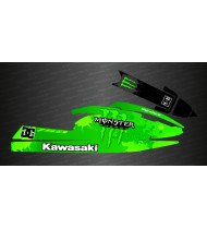 Kit de decoración de Splash verde para Kawasaki SX-SXR-SXI 750
