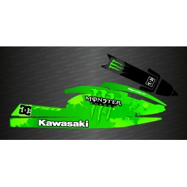 Kit de decoración de Splash verde para Kawasaki SX-SXR-SXI 750 -idgrafix