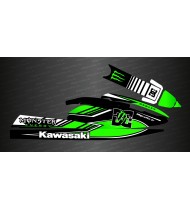 Kit décoration Monster DC (vert) pour Kawasaki SX-SXR-SXI 750