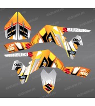 Kit de decoración de Recoge - Amarillo IDgrafix - Suzuki LTR 450