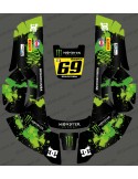Sticker Monster edition (Vert) - Robot de tonte Husqvarna AUTOMOWER