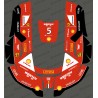 Etiqueta engomada de la F1 de Scuderia edition - Robot cortacésped Husqvarna AUTOMOWER -idgrafix