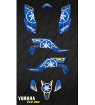 Kit de decoración de Karbonik Azul - IDgrafix - Yamaha YFZ 450