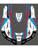 Aufkleber F1 Williams edition - Roboter, mähen Husqvarna AUTOMOWER