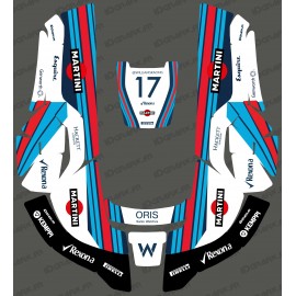 Sticker F1 Williams edition - Robot mower Husqvarna AUTOMOWER-idgrafix