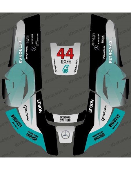 F1 Mercedes 2021 edition sticker - Husqvarna AUTOMOWER robotic mower - Idgrafix F1 Mercedes 2021 edition sticker - Husqvarna AUTOMOWER robotic mower - Idgrafix