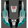 Pegatinas de F1 Mercedes edición - Robot cortacésped Husqvarna AUTOMOWER -idgrafix