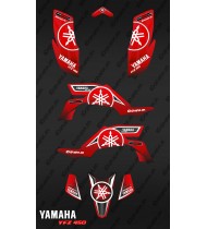 Kit de decoració Karbonik Vermell - IDgrafix - Yamaha YFZ 450 -idgrafix