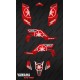 Kit dekor Karbonik Rot - IDgrafix - Yamaha YFZ 450 -idgrafix