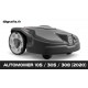 Stickers F1 Mercedes edition - Robot mower Husqvarna AUTOMOWER-idgrafix