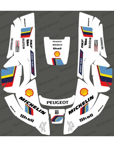 Peugeot Sport edition sticker - Husqvarna AUTOMOWER robotic lawnmower - Idgrafix
