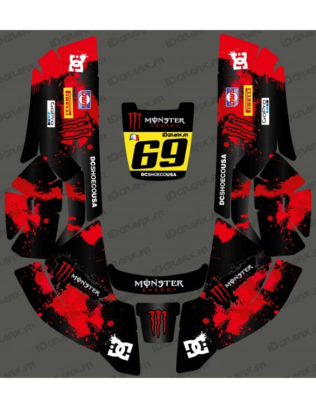 Adesivo Edizione Monster (Rosso) - Rasaerba robotizzato Husqvarna AUTOMOWER - Idgrafix Adesivo Edizione Monster (Rosso) - Rasaerba robotizzato Husqvarna AUTOMOWER - Idgrafix