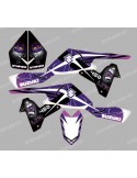 Kit de decoración de Espacio de color Púrpura - IDgrafix - Suzuki LTR 450