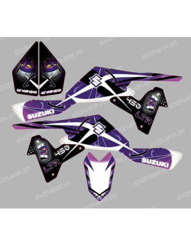 Kit Spazio per la decorazione Viola - IDgrafix - Suzuki LTR 450