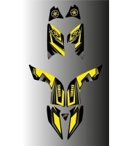 Kit decorazione Edizione di Fabbrica Arancione - IDgrafix - Yamaha 700 Raptor