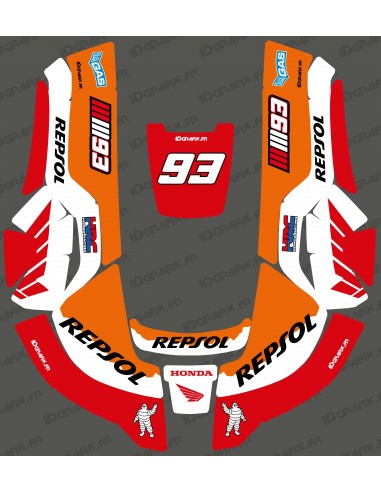 Aufkleber Marquez GP Edition - Husqvarna AUTOMOWER Roboter-Rasenmäher - Idgrafix