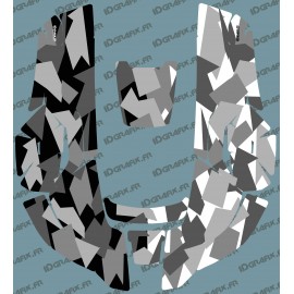 Sticker Camo Edition (Gris) - Robot de tonte Husqvarna AUTOMOWER -automower gamme 300-400