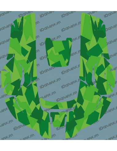 Adesivo Camo Edition (verde) - rasaerba robotizzato Husqvarna AUTOMOWER - Idgrafix