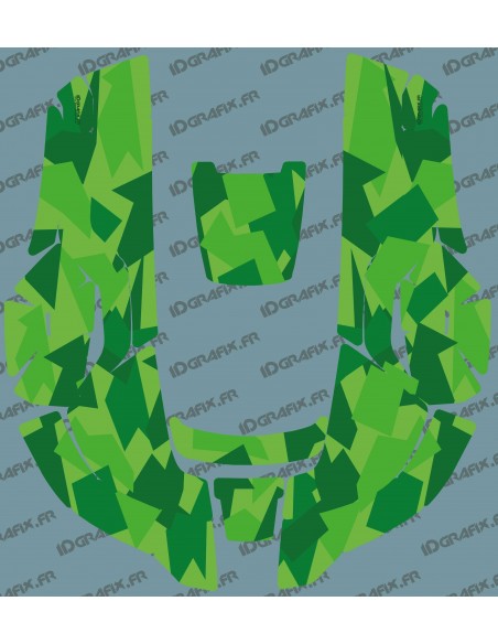 Camo Edition Sticker (Green) - Husqvarna AUTOMOWER robotic lawnmower - Idgrafix Camo Edition Sticker (Green) - Husqvarna AUTOMOWER robotic lawnmower - Idgrafix
