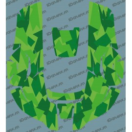 Etiqueta engomada de la Camo Edition (Verde) - Robot cortacésped Husqvarna AUTOMOWER -idgrafix