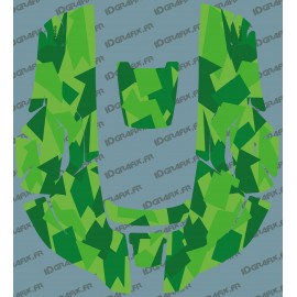 Sticker Camo Edition (Vert) - Robot de tonte Husqvarna AUTOMOWER -automower gamme 300-400