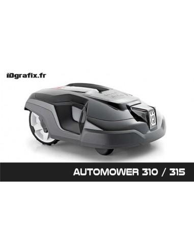 Sticker Camo Edition (Vert) - Robot de tonte Husqvarna AUTOMOWER -  Idgrafix