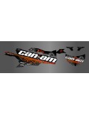 Kit de decoració de Llamps Edició (Taronja) - Idgrafix - Can Am Maverick ESPORT