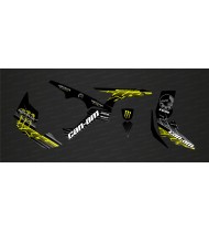 Kit de decoració de Llamps Edició Completa (Groc) - IDgrafix - Can Am Renegade -idgrafix