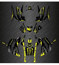 Kit de décoration Monstruo Amarillo Edition (Full) - IDgrafix - Polaris 850/1000 Scrambler