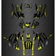 Kit décoration Monster Yellow Edition (Full) - IDgrafix - Polaris 850/1000 Scrambler - IDgrafix