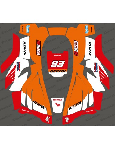 Aufkleber Marquez GP Edition - Husqvarna AUTOMOWER Roboter-Rasenmäher - Idgrafix