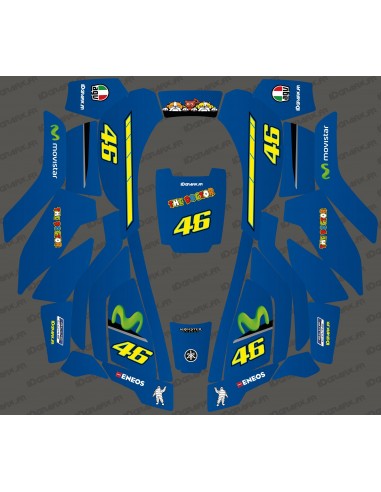 Aufkleber Rossi GP Edition - Husqvarna AUTOMOWER Robotermäher - Idgrafix
