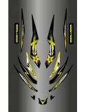 Kit decoration Rockstar energy Yellow for Seadoo RXT 215-255