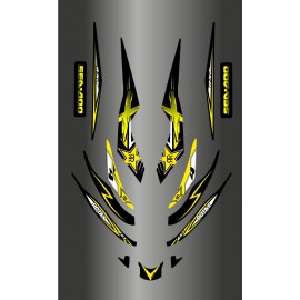 Kit decoration Rockstar energy Yellow for Seadoo RXT 215-255 - IDgrafix