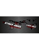 Kit dekor Lightning-Edition (Rot) - Idgrafix - Can Am Maverick SPORT