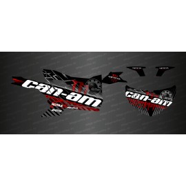 Kit decoration Lightning Edition (Red) - Idgrafix - Can Am Maverick SPORT - IDgrafix