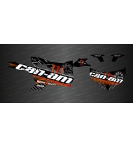 Kit decoration Lightning Edition (Orange) - Idgrafix - Can Am Maverick SPORT