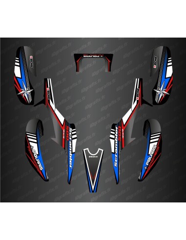 Star Edition graphic kit (Red/Blue) for Polaris Scrambler 500 (before 2012)
