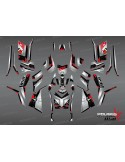 Kit decoration SpiderStar-Black/Gray (Full) - IDgrafix - Polaris 850/1000 Scrambler