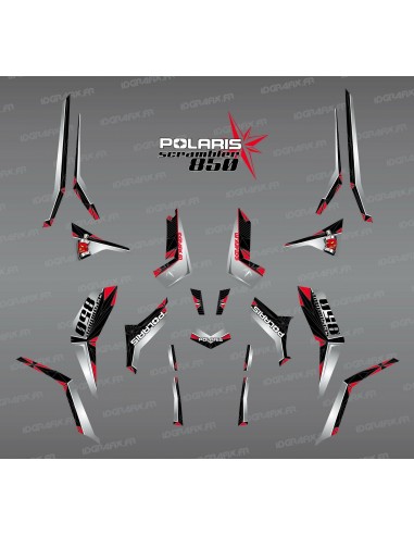 Kit decoration SpiderStar-Black/Grey (Light) - IDgrafix - Polaris 850 Scrambler