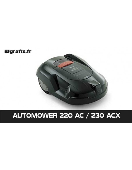 Adesivo Rockstar edizione - Robot rasaerba Husqvarna AUTOMOWER