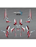 Kit decoration SpiderStar Red/White (Light) - IDgrafix - Polaris 850 Scrambler