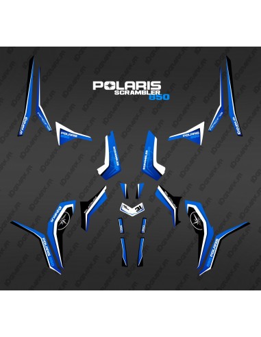 Kit decoration Pure Blue (Light) - IDgrafix - Polaris 850/1000 Scrambler