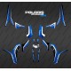 Kit dekor Pure, Blau (Light) - IDgrafix - Polaris Scrambler 850/1000 -idgrafix