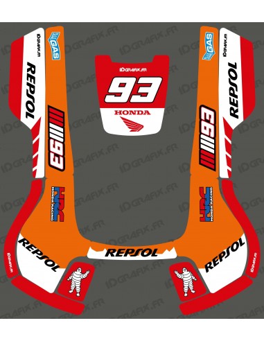 Aufkleber Marquez GP Edition - Husqvarna AUTOMOWER Roboter-Rasenmäher - Idgrafix
