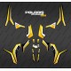 Kit dekor Pure, Gelb (Light) - IDgrafix - Polaris Scrambler 850 -idgrafix