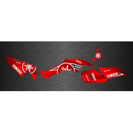 Kit dekor Karbonik series (Rot) - IDgrafix - Yamaha 350 Raptor