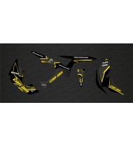 Kit de decoración de la Estancia Edición Completa (Negro/Amarillo) - IDgrafix - Can Am Renegade