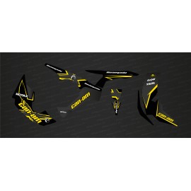 Kit decoration Stay Edition Full (Black/Yellow) - IDgrafix - Can Am Renegade - IDgrafix